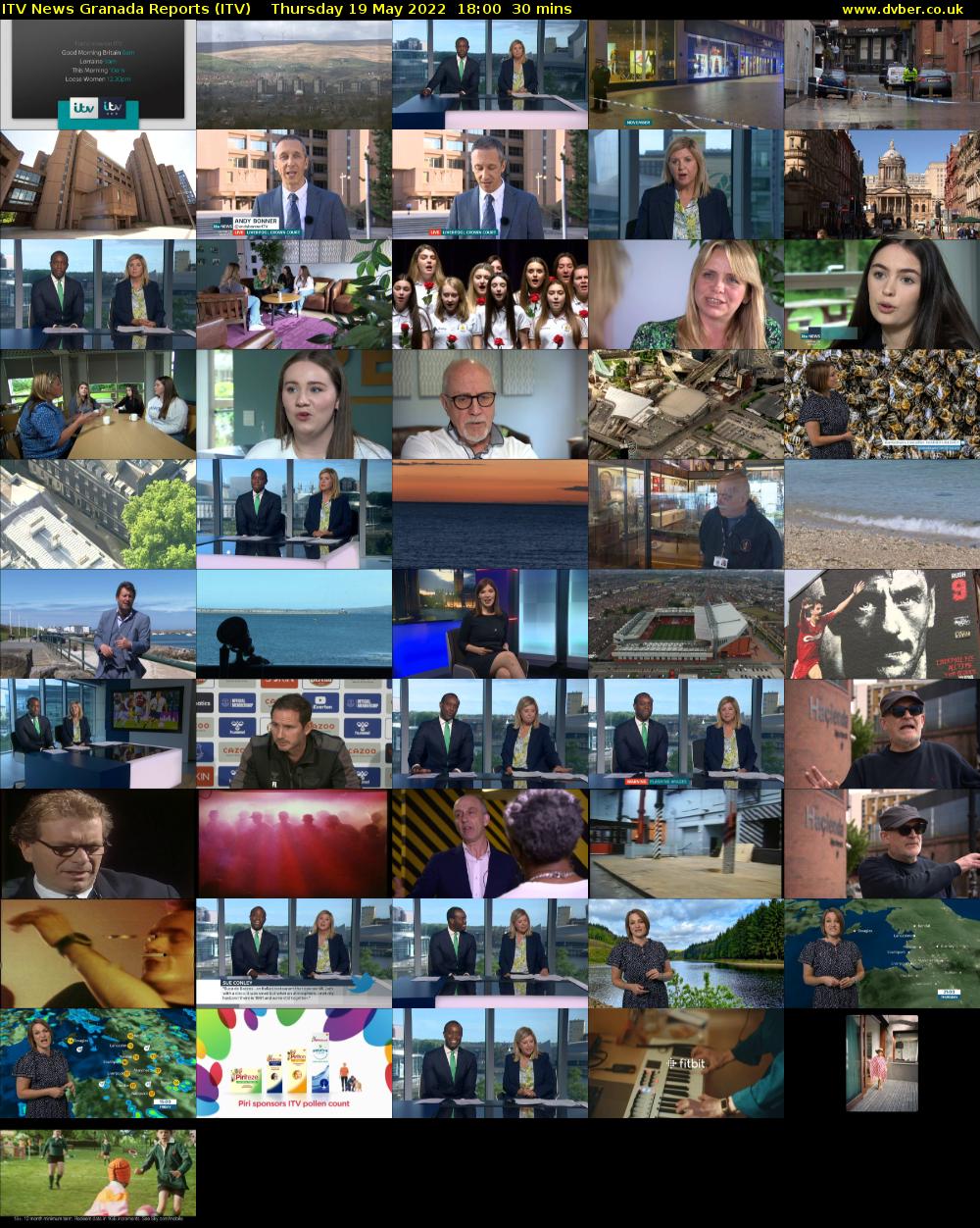 ITV News Granada Reports (ITV) Thursday 19 May 2022 18:00 - 18:30