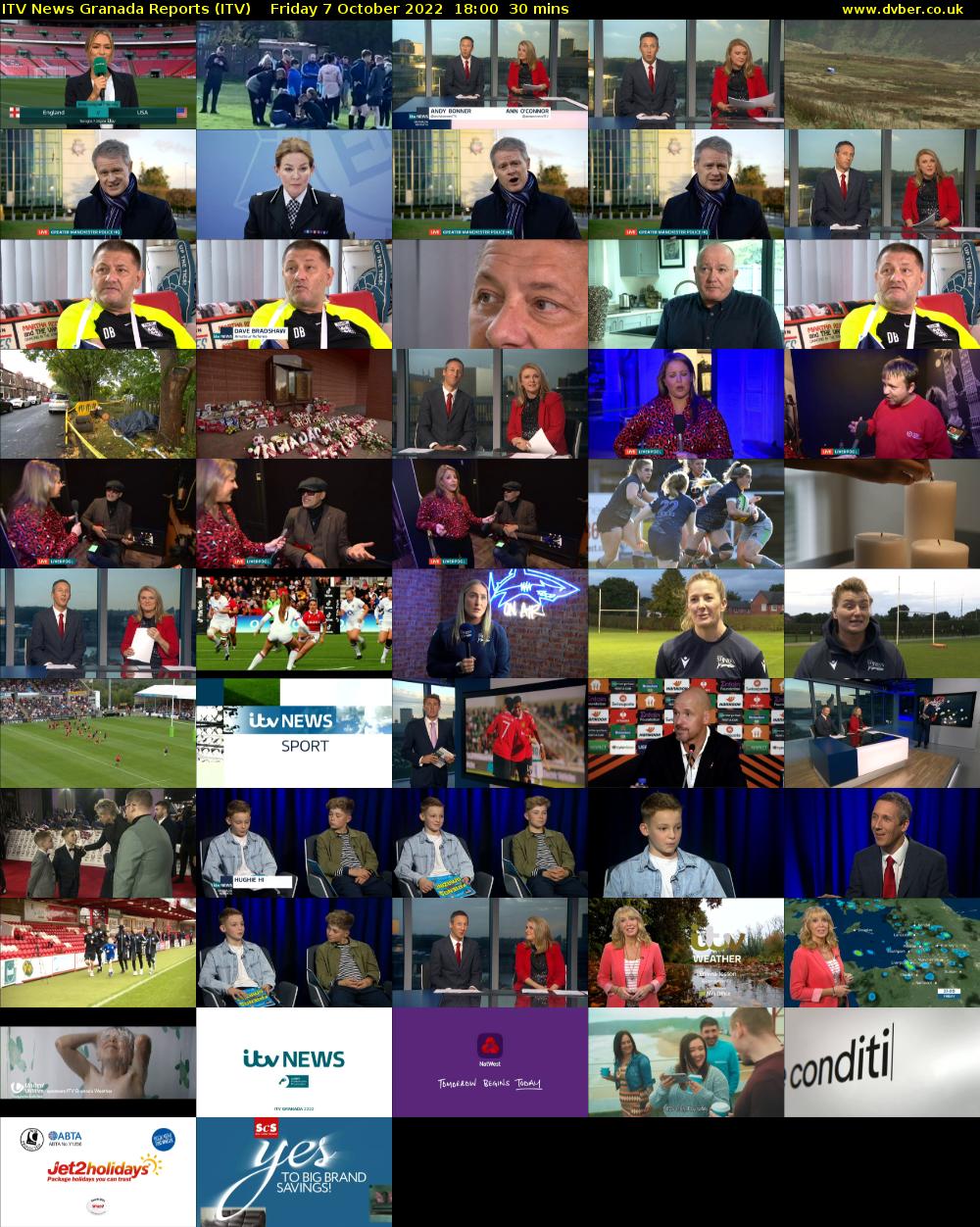 ITV News Granada Reports (ITV) Friday 7 October 2022 18:00 - 18:30