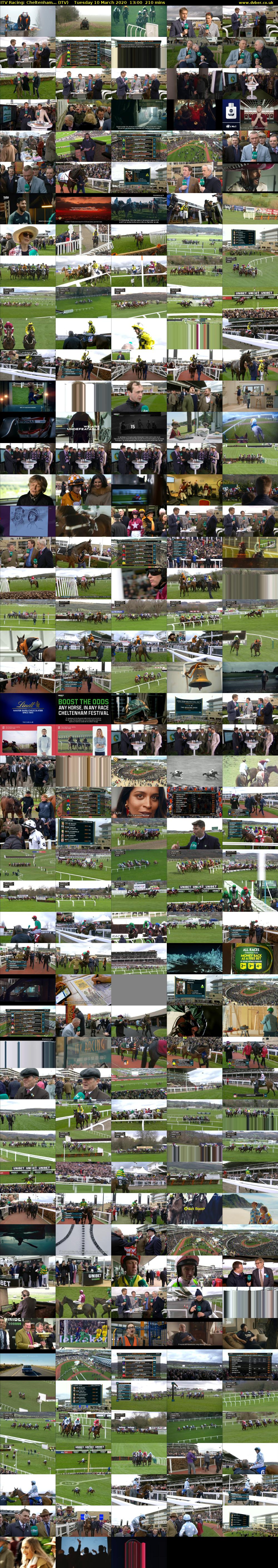 ITV Racing: Cheltenham... (ITV) Tuesday 10 March 2020 13:00 - 16:30