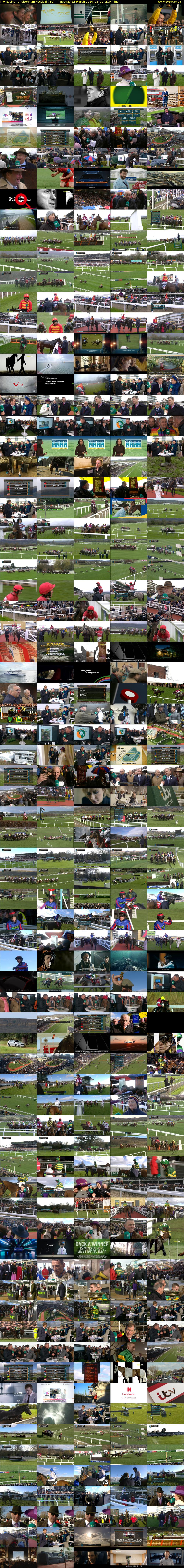 ITV Racing: Cheltenham Festival (ITV) Tuesday 12 March 2019 13:00 - 16:30