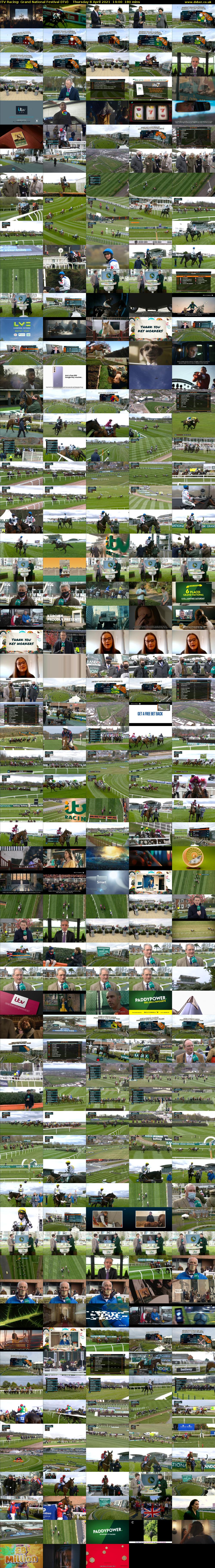 ITV Racing: Grand National Festival (ITV) Thursday 8 April 2021 14:00 - 17:00