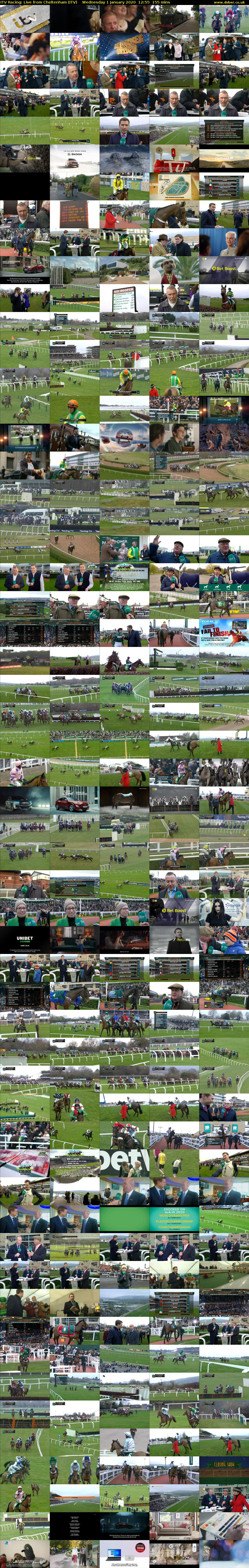 ITV Racing: Live from Cheltenham (ITV) Wednesday 1 January 2020 12:55 - 15:30