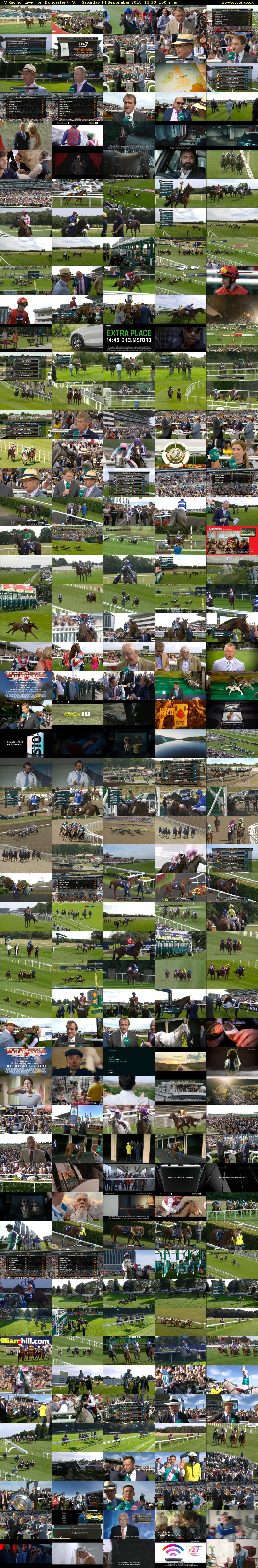 ITV Racing: Live from Doncaster (ITV) Saturday 14 September 2019 13:30 - 16:00