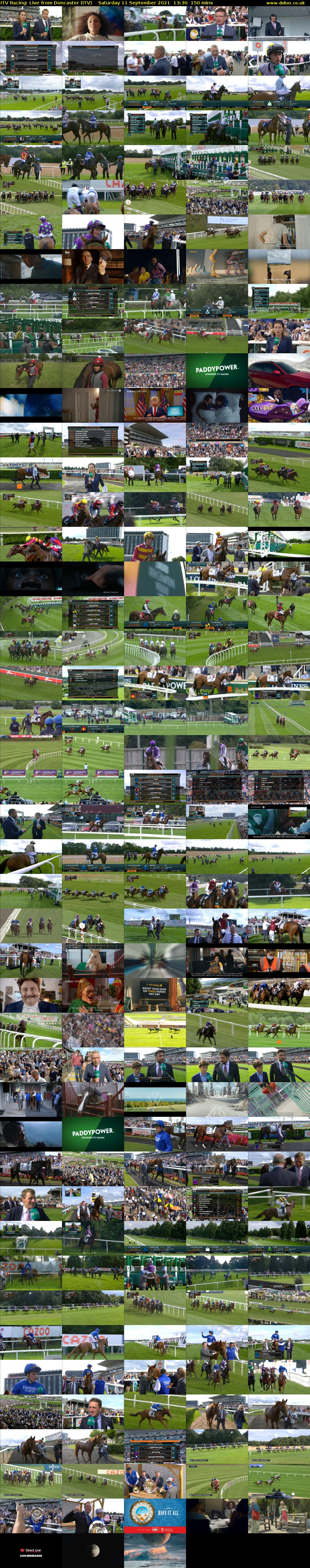 ITV Racing: Live from Doncaster (ITV) Saturday 11 September 2021 13:30 - 16:00