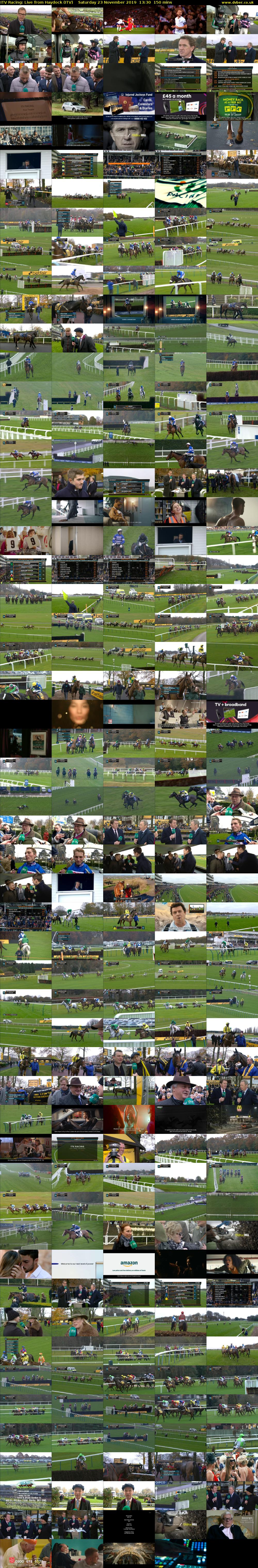 ITV Racing: Live from Haydock (ITV) Saturday 23 November 2019 13:30 - 16:00