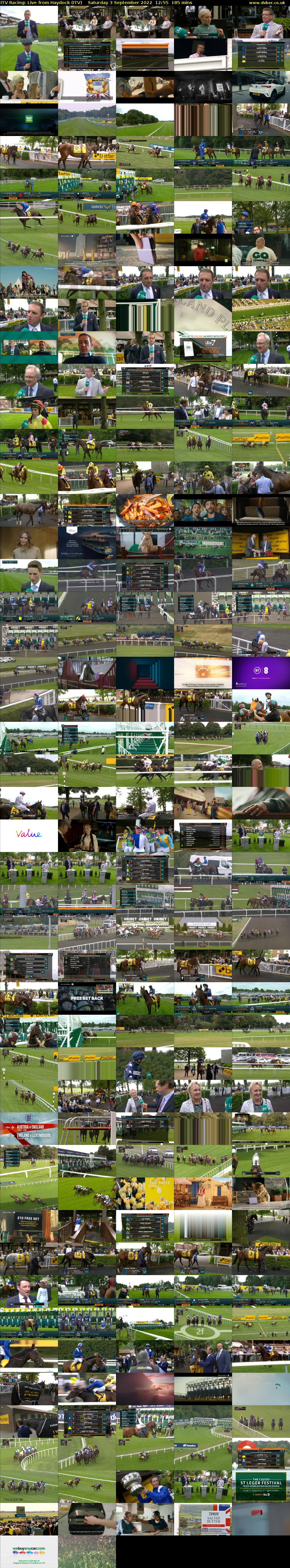 ITV Racing: Live from Haydock (ITV) Saturday 3 September 2022 12:55 - 16:00