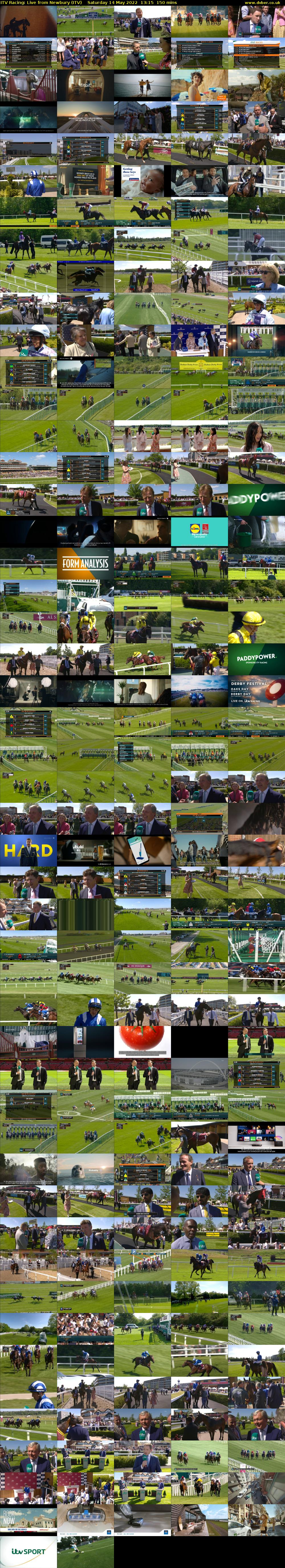 ITV Racing: Live from Newbury (ITV) Saturday 14 May 2022 13:15 - 15:45