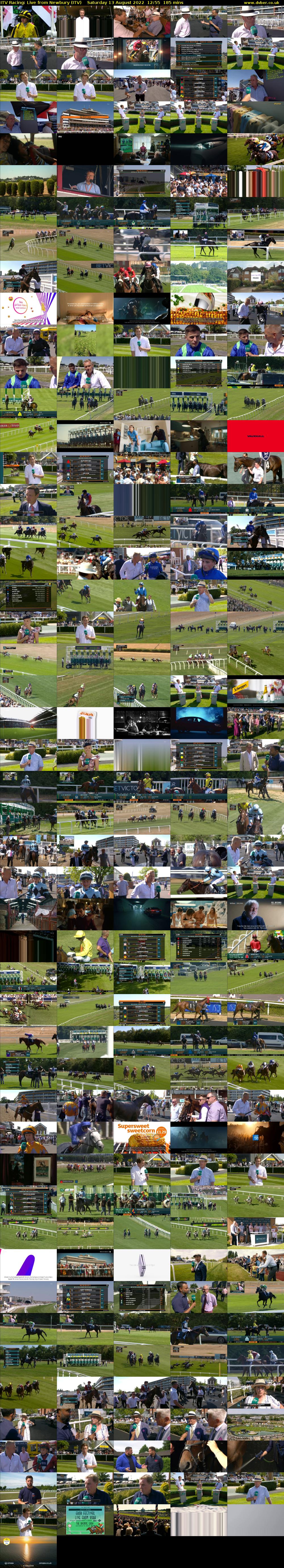 ITV Racing: Live from Newbury (ITV) Saturday 13 August 2022 12:55 - 16:00
