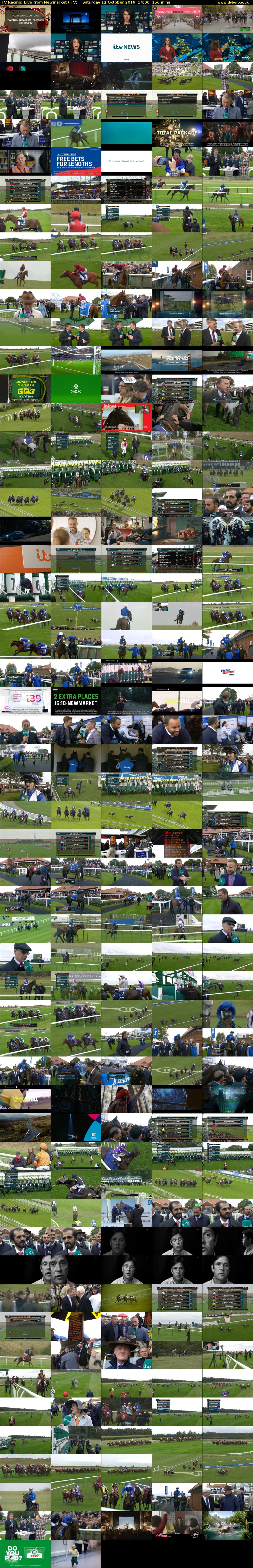 ITV Racing: Live from Newmarket (ITV) Saturday 12 October 2019 14:00 - 16:30