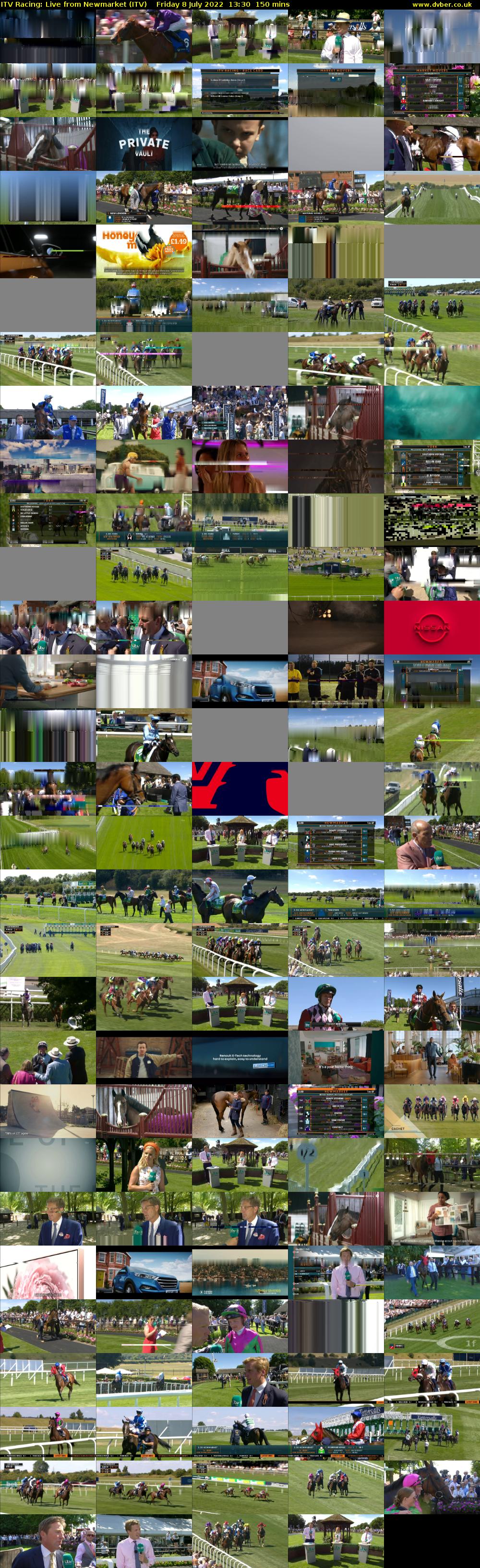 ITV Racing: Live from Newmarket (ITV) Friday 8 July 2022 13:30 - 16:00