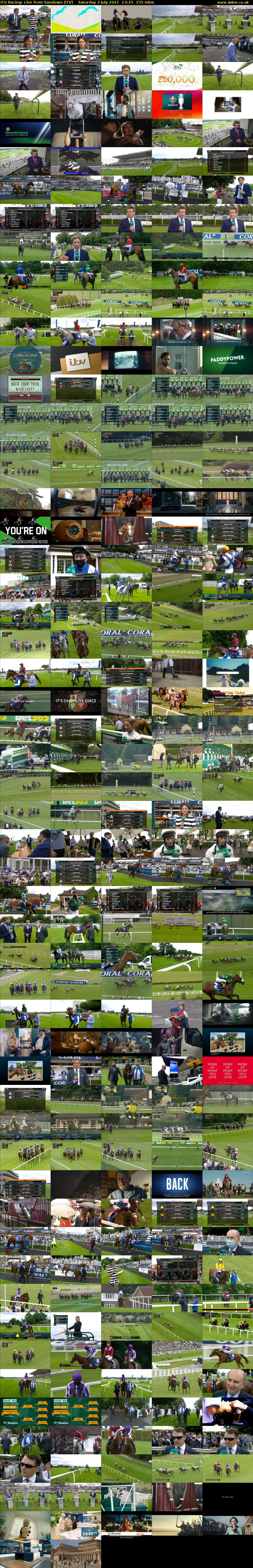 ITV Racing: Live from Sandown (ITV) Saturday 3 July 2021 13:25 - 16:00