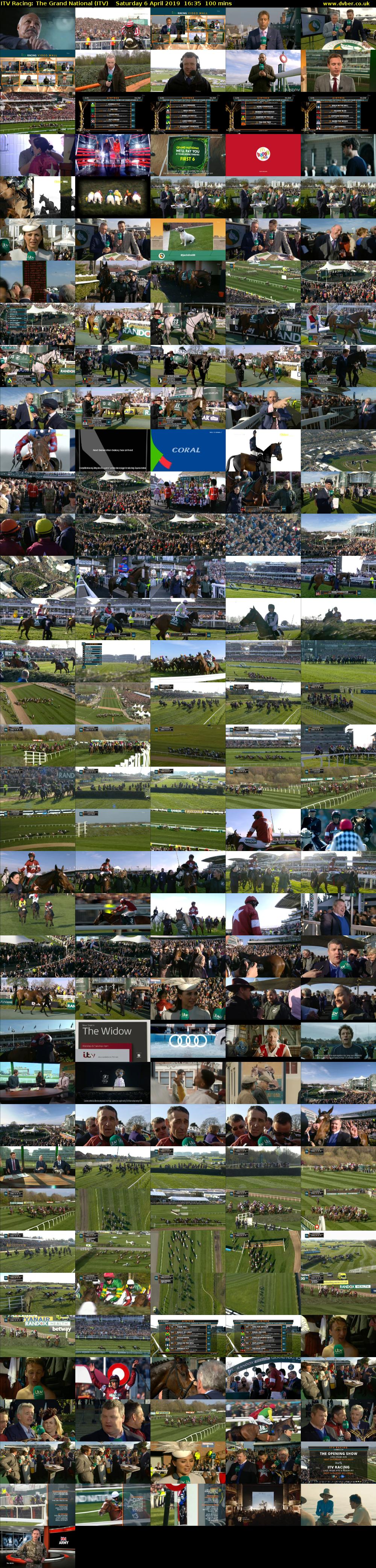 ITV Racing: The Grand National (ITV) Saturday 6 April 2019 16:35 - 18:15