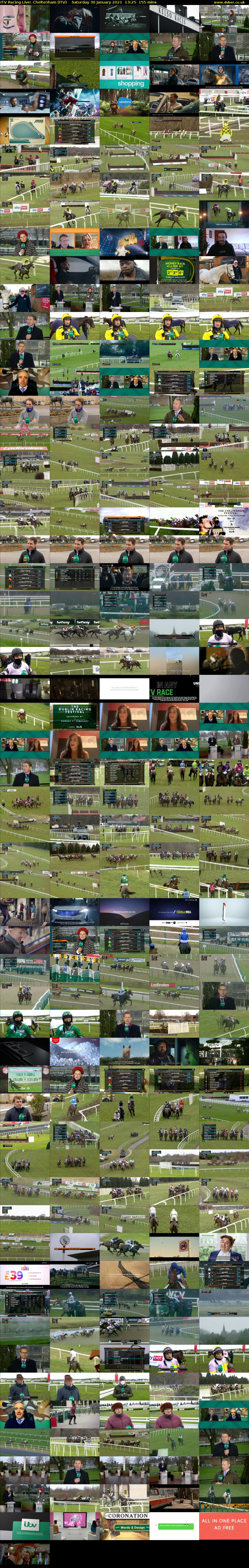 ITV Racing Live: Cheltenham (ITV) Saturday 30 January 2021 13:25 - 16:00