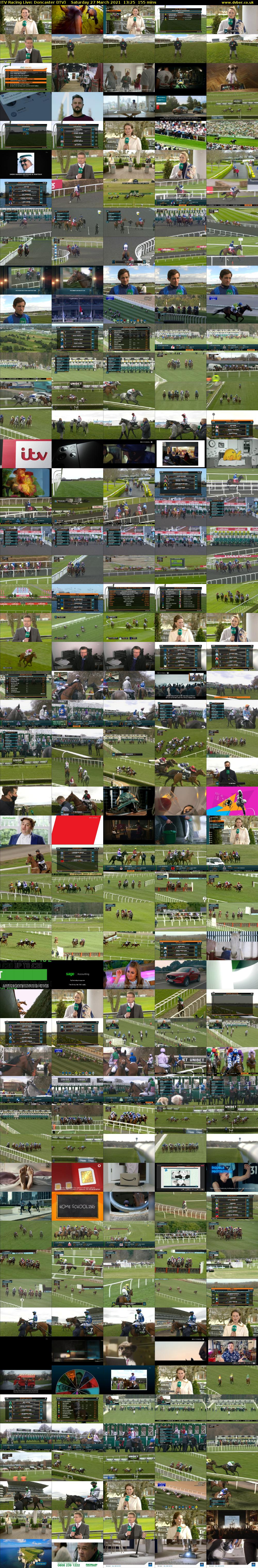 ITV Racing Live: Doncaster (ITV) Saturday 27 March 2021 13:25 - 16:00