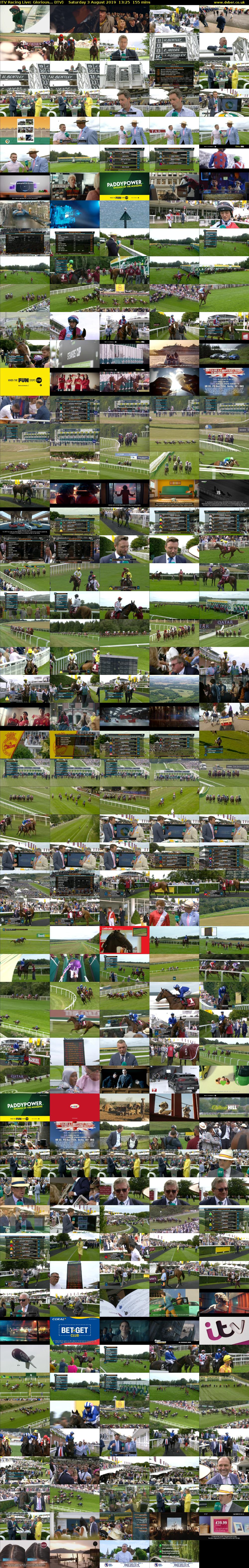 ITV Racing Live: Glorious... (ITV) Saturday 3 August 2019 13:25 - 16:00