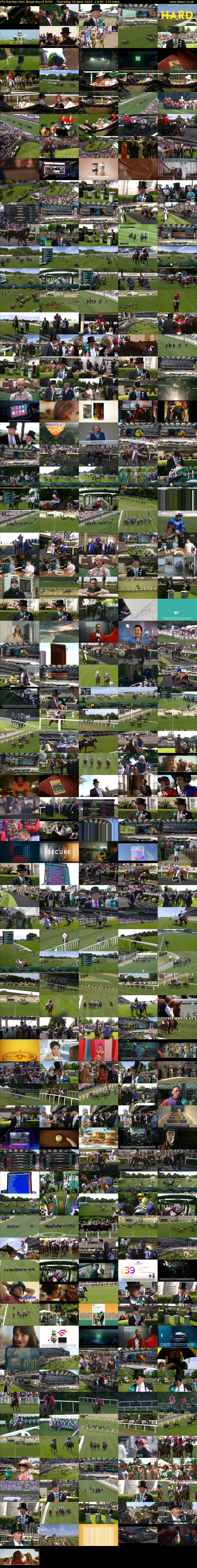 ITV Racing Live: Royal Ascot (ITV) Thursday 16 June 2022 13:30 - 18:00