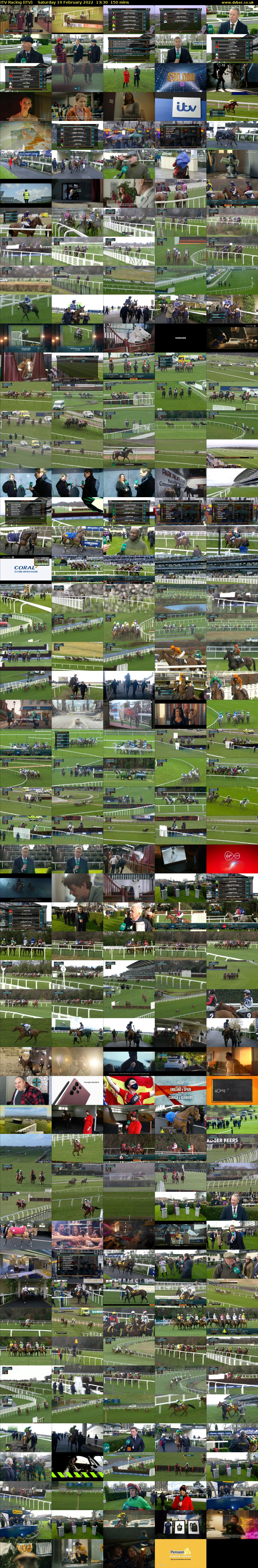 ITV Racing (ITV) Saturday 19 February 2022 13:30 - 16:00