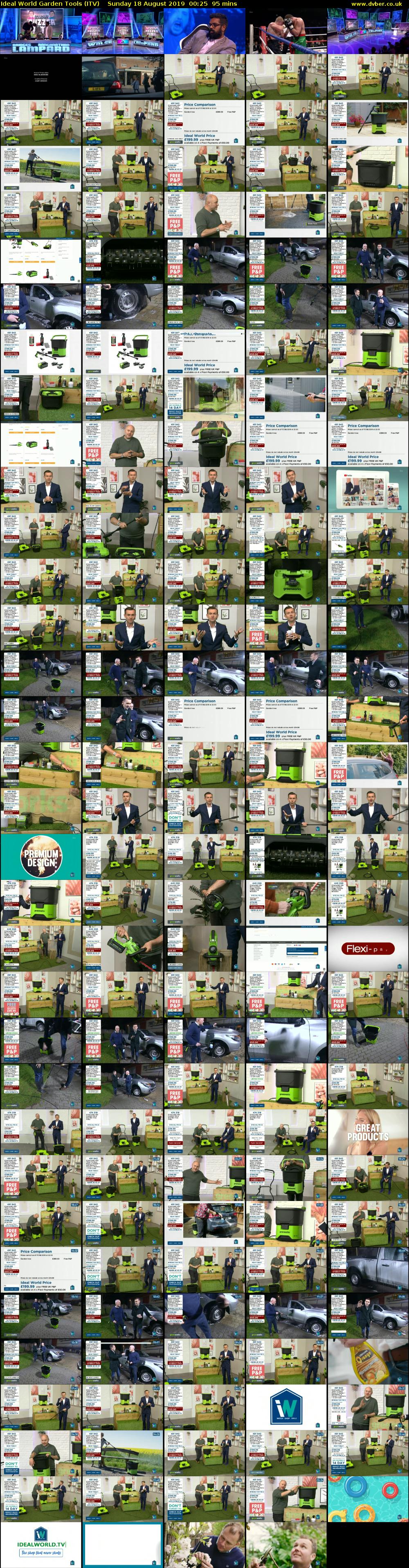 Ideal World Garden Tools (ITV) Sunday 18 August 2019 00:25 - 02:00