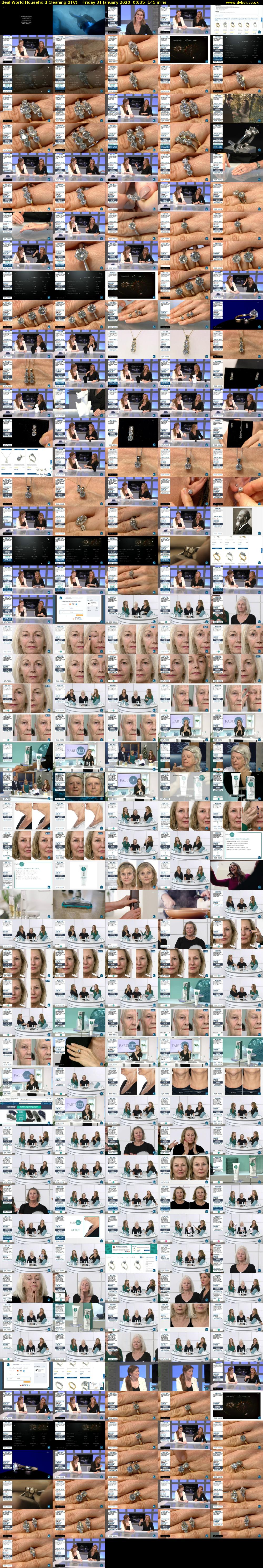 Ideal World Household Cleaning (ITV) Friday 31 January 2020 00:35 - 03:00