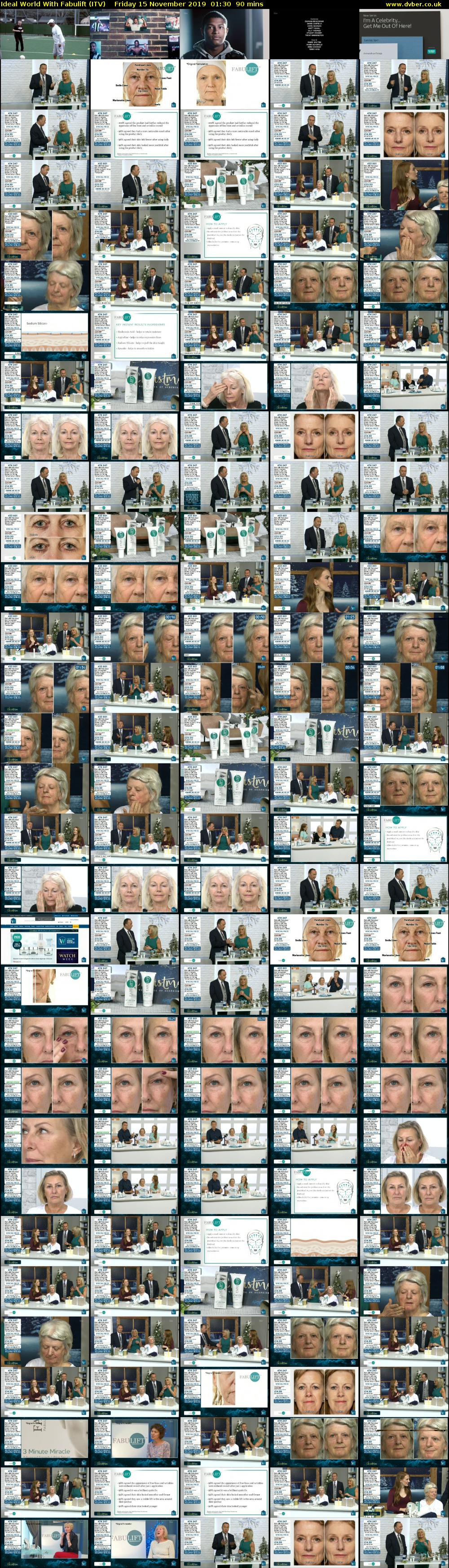 Ideal World With Fabulift (ITV) Friday 15 November 2019 01:30 - 03:00