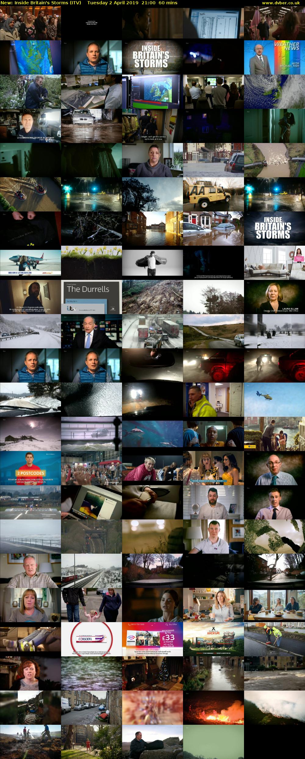 Inside Britain's Storms (ITV) Tuesday 2 April 2019 21:00 - 22:00