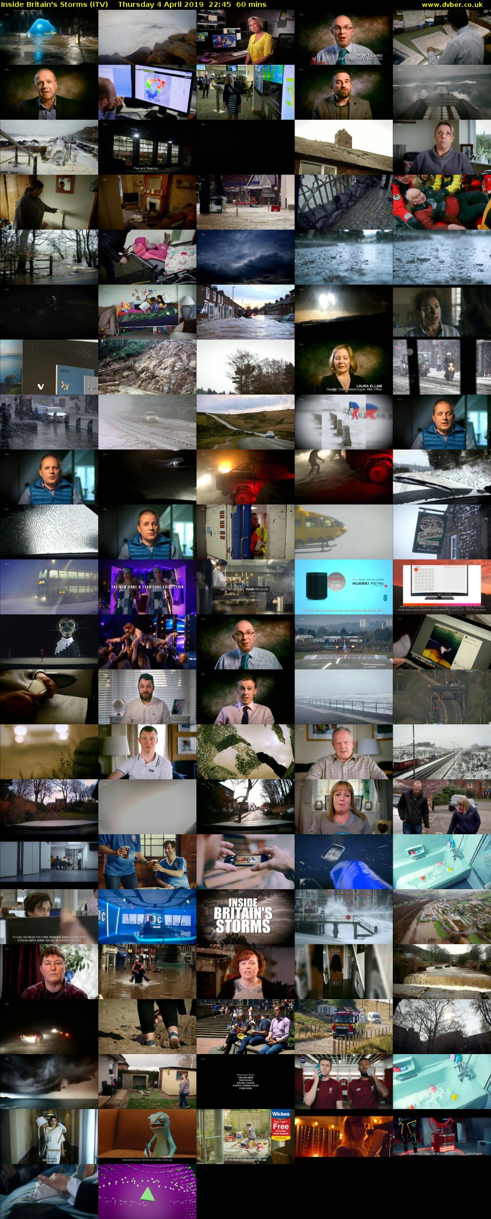 Inside Britain's Storms (ITV) Thursday 4 April 2019 22:45 - 23:45