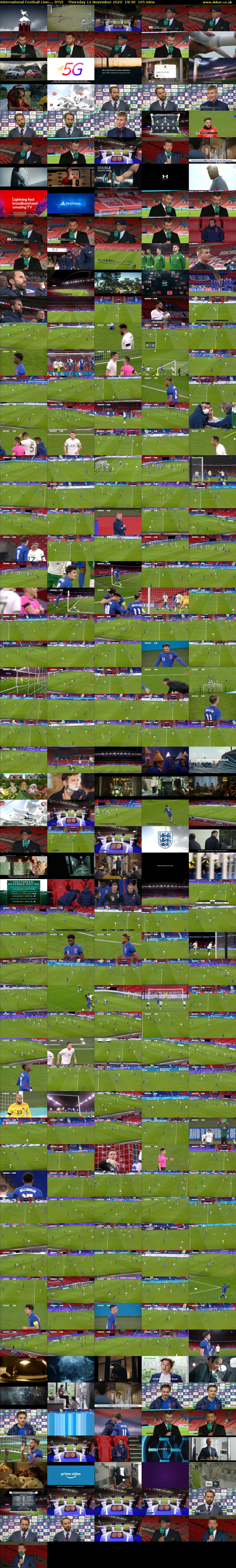 International Football Live:... (ITV) Thursday 12 November 2020 19:30 - 22:15