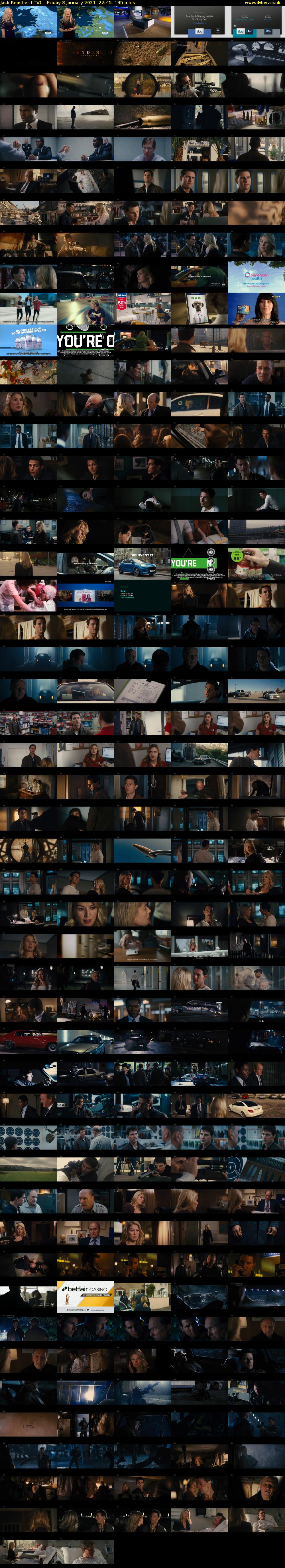 Jack Reacher (ITV) Friday 8 January 2021 22:45 - 01:00