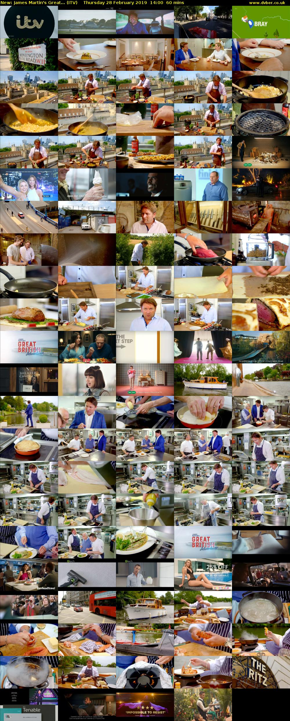 James Martin's Great... (ITV) Thursday 28 February 2019 14:00 - 15:00