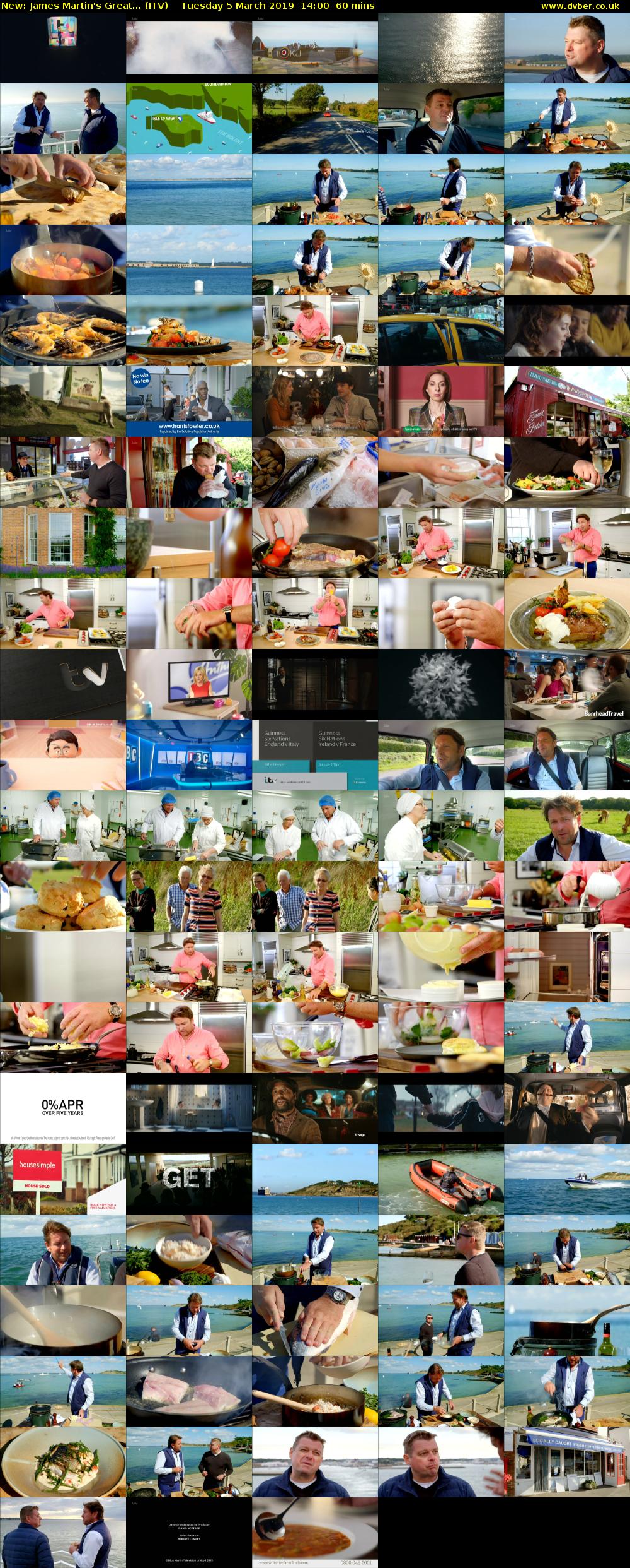 James Martin's Great... (ITV) Tuesday 5 March 2019 14:00 - 15:00