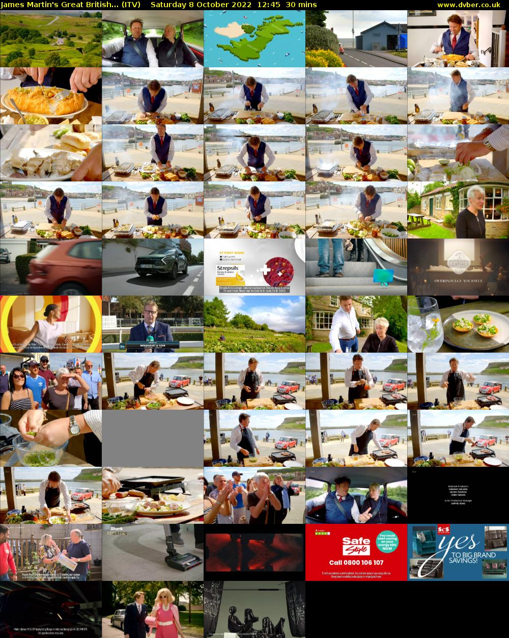 James Martin's Great British... (ITV) Saturday 8 October 2022 12:45 - 13:15