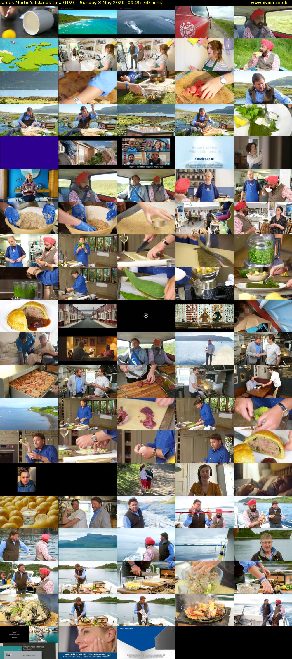 James Martin's Islands to... (ITV) Sunday 3 May 2020 09:25 - 10:25