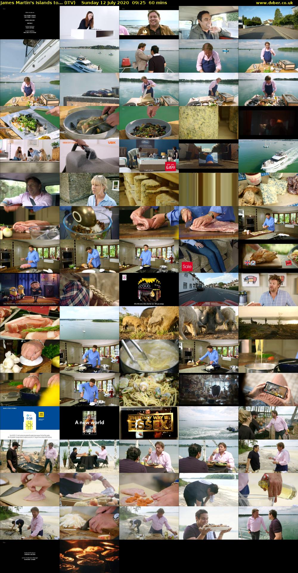 James Martin's Islands to... (ITV) Sunday 12 July 2020 09:25 - 10:25