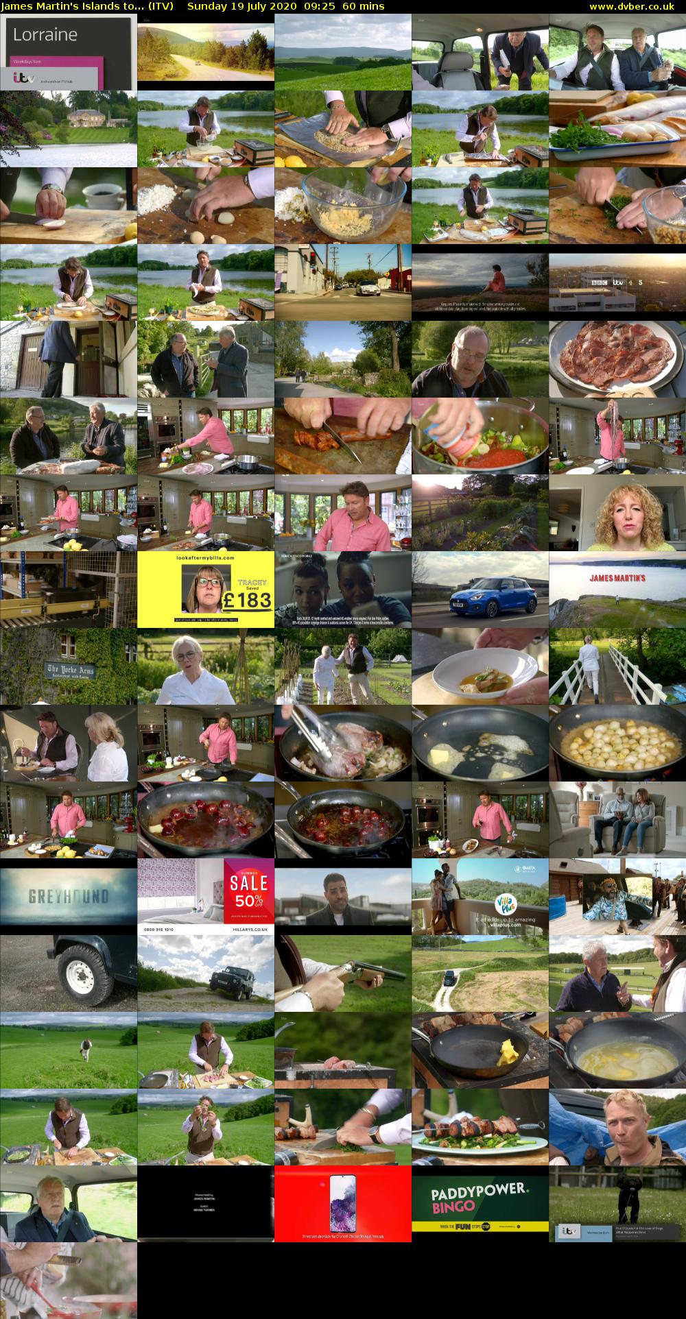James Martin's Islands to... (ITV) Sunday 19 July 2020 09:25 - 10:25