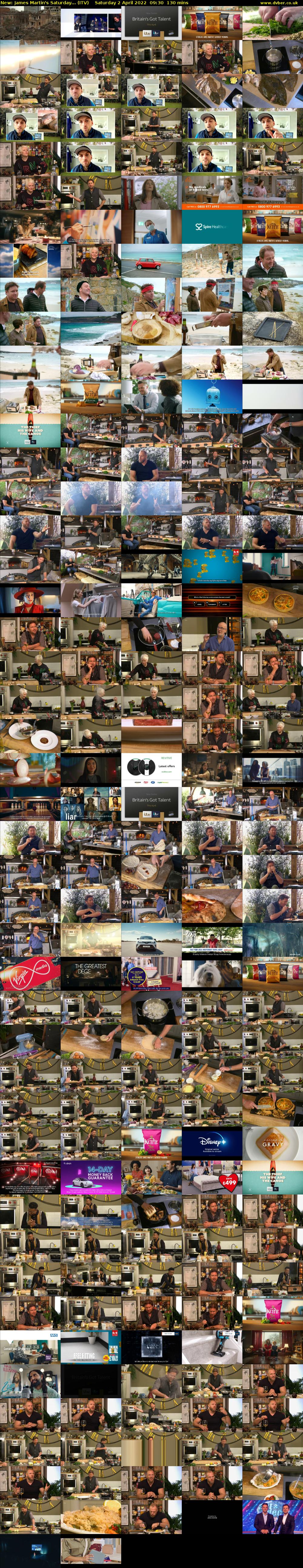 James Martin's Saturday... (ITV) Saturday 2 April 2022 09:30 - 11:40