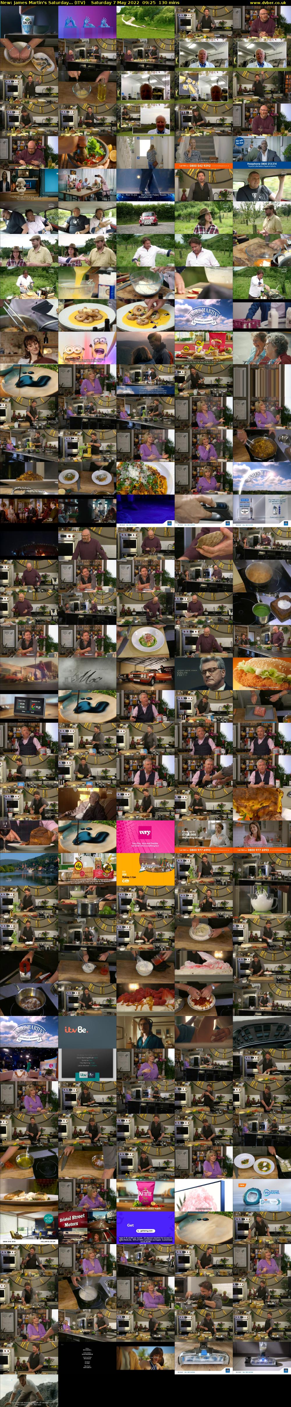 James Martin's Saturday... (ITV) Saturday 7 May 2022 09:25 - 11:35