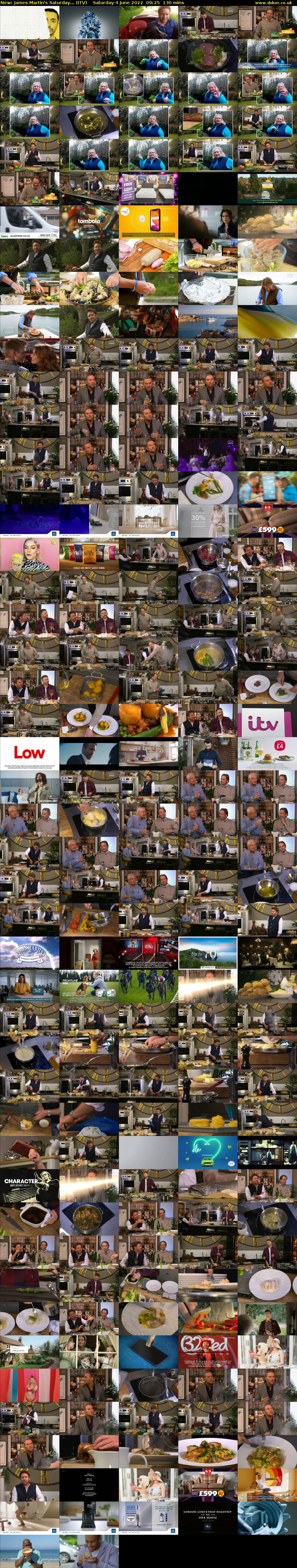 James Martin's Saturday... (ITV) Saturday 4 June 2022 09:25 - 11:35