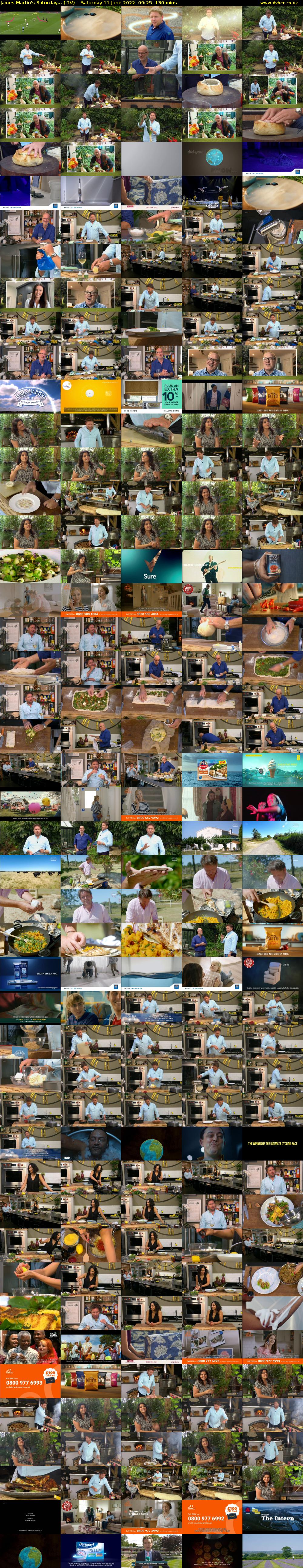 James Martin's Saturday... (ITV) Saturday 11 June 2022 09:25 - 11:35