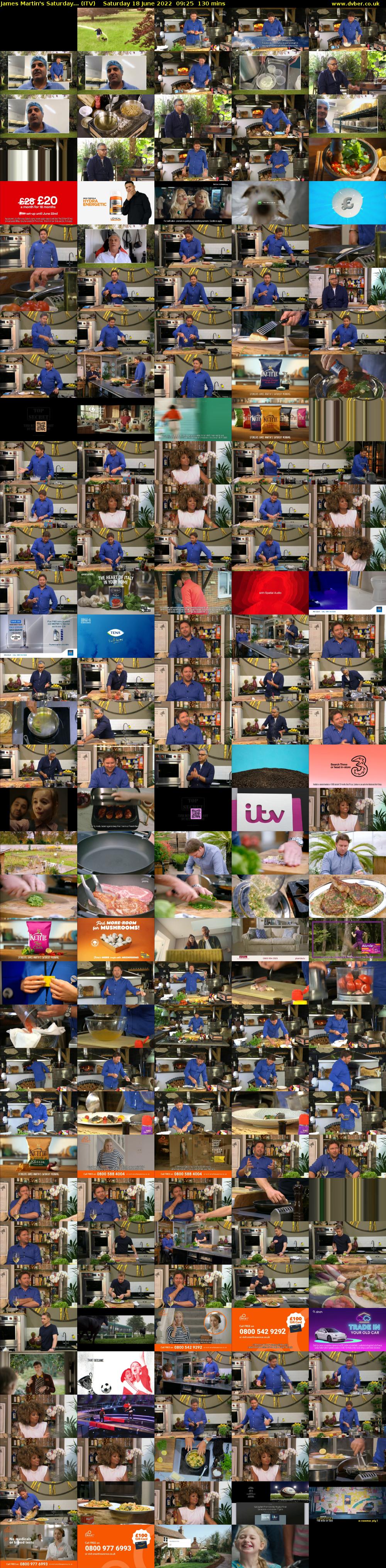 James Martin's Saturday... (ITV) Saturday 18 June 2022 09:25 - 11:35