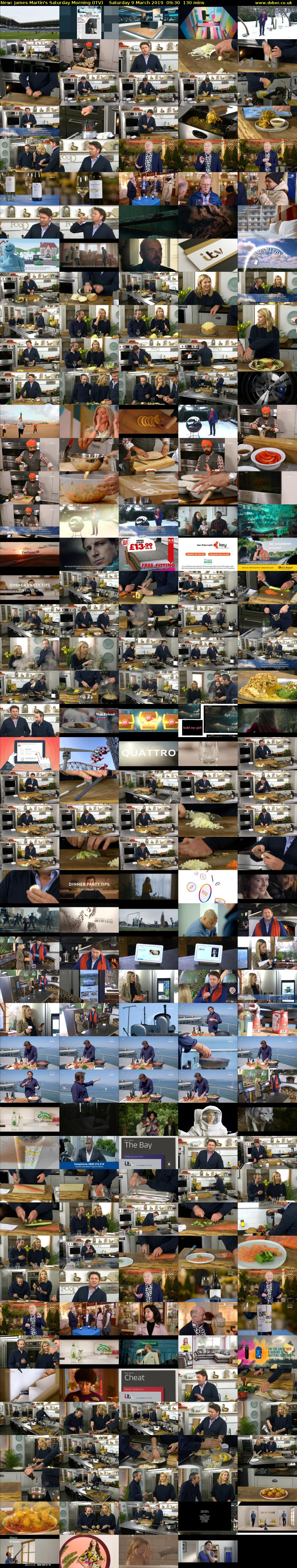 James Martin's Saturday Morning (ITV) Saturday 9 March 2019 09:30 - 11:40