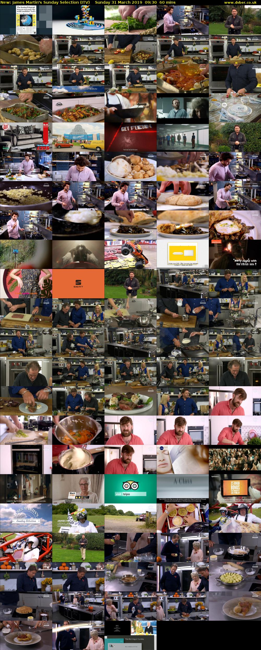 James Martin's Sunday Selection (ITV) Sunday 31 March 2019 09:30 - 10:30