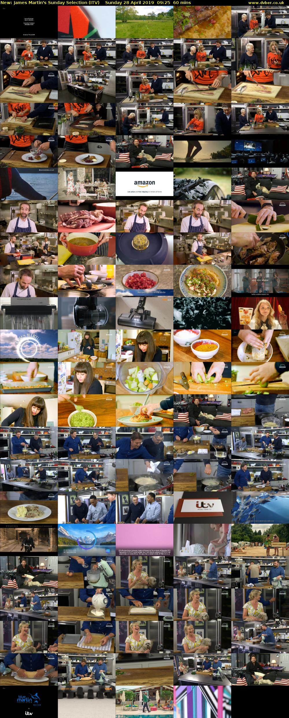James Martin's Sunday Selection (ITV) Sunday 28 April 2019 09:25 - 10:25