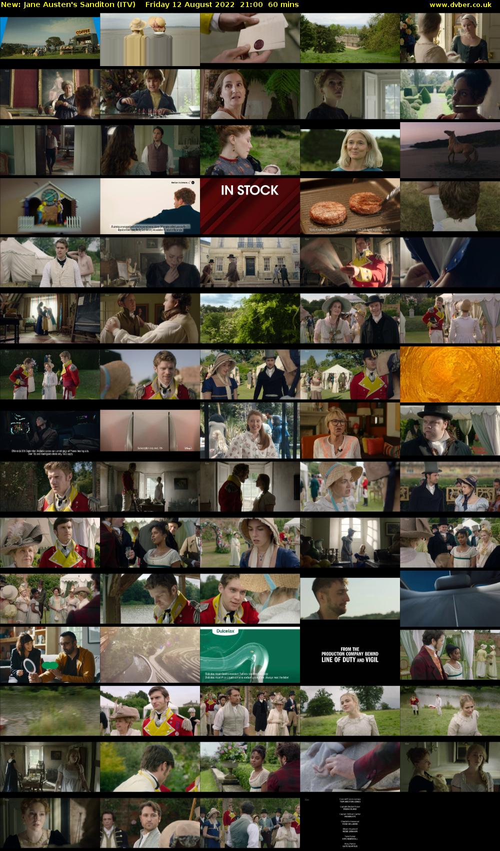 Jane Austen's Sanditon (ITV) Friday 12 August 2022 21:00 - 22:00
