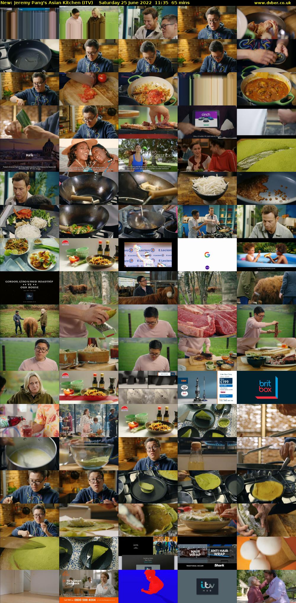 Jeremy Pang's Asian Kitchen (ITV) Saturday 25 June 2022 11:35 - 12:40