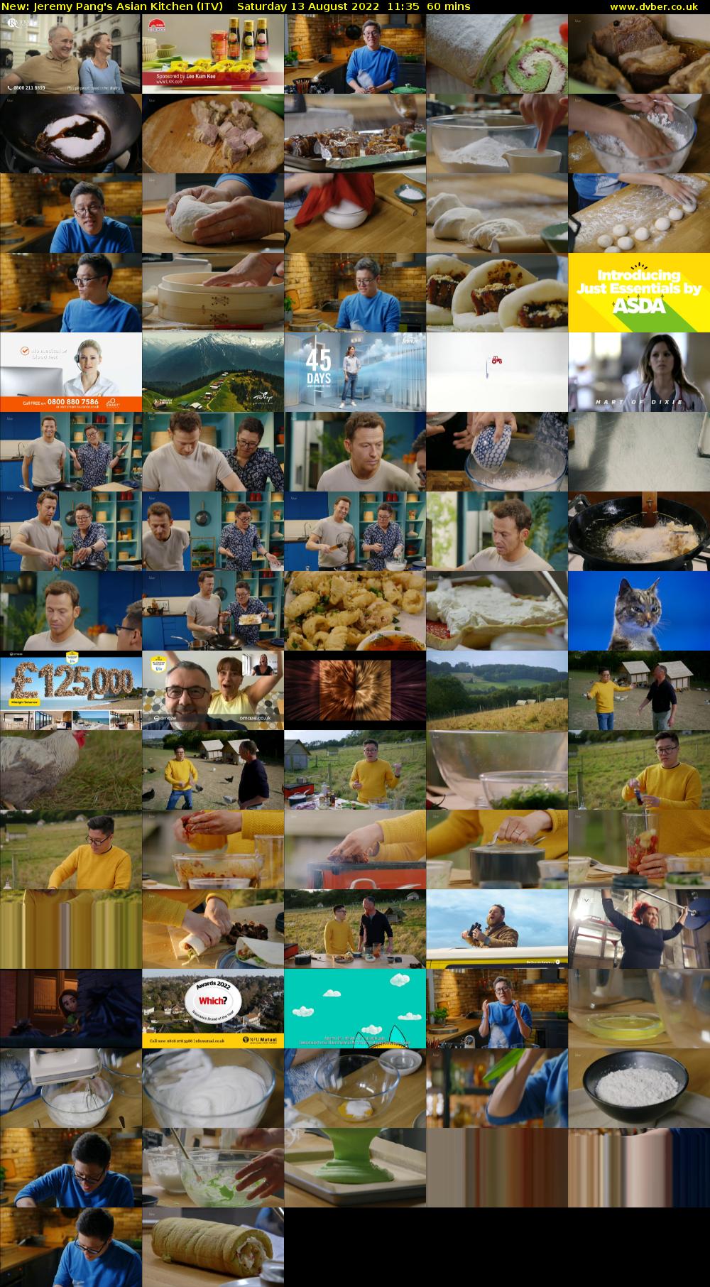 Jeremy Pang's Asian Kitchen (ITV) Saturday 13 August 2022 11:35 - 12:35