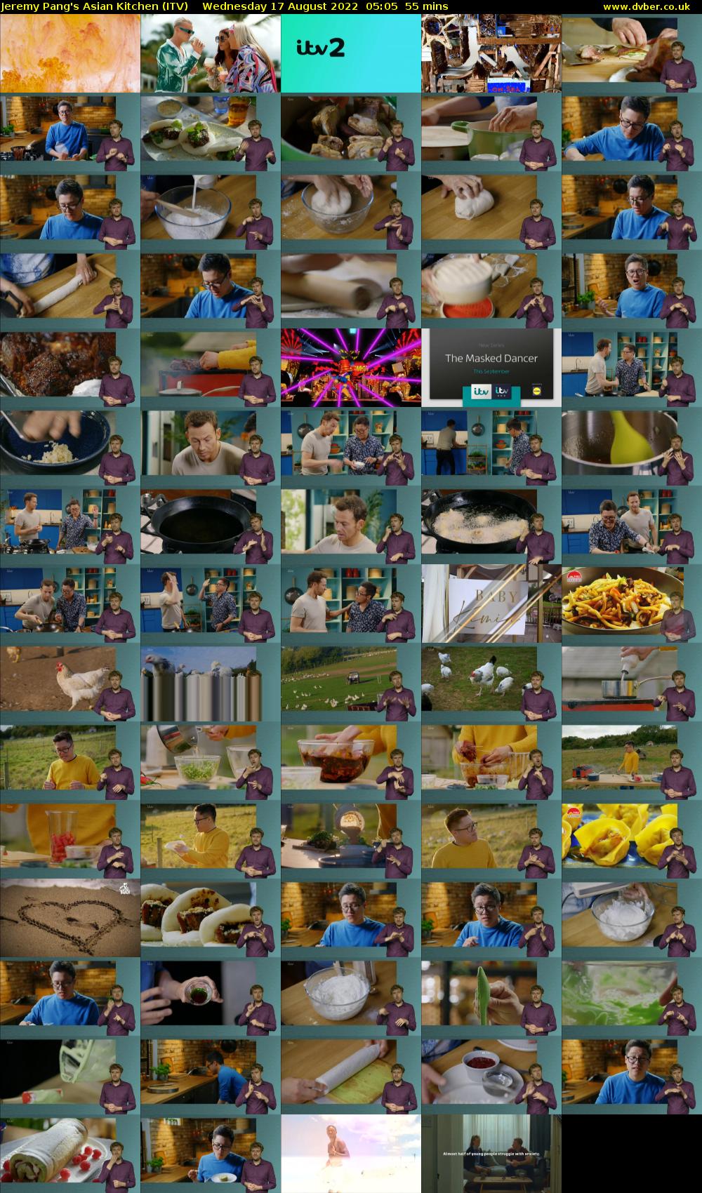 Jeremy Pang's Asian Kitchen (ITV) Wednesday 17 August 2022 05:05 - 06:00