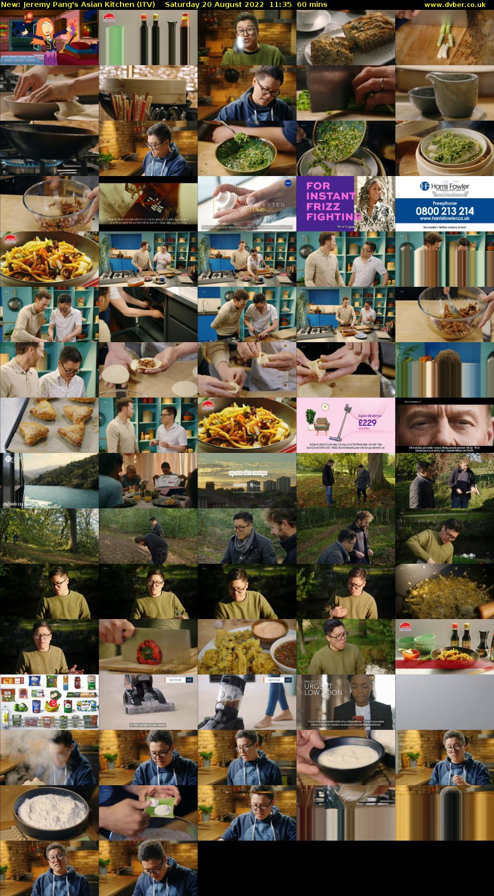 Jeremy Pang's Asian Kitchen (ITV) Saturday 20 August 2022 11:35 - 12:35