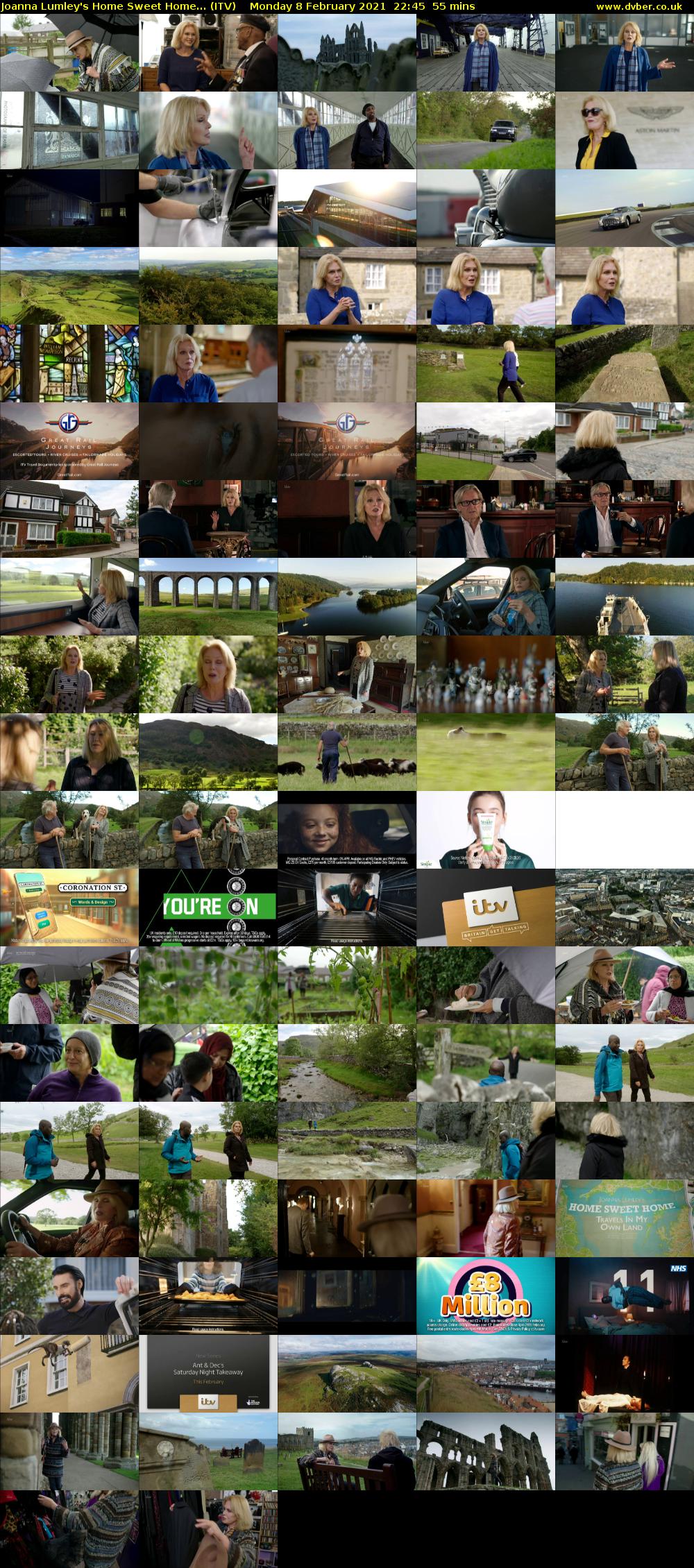 Joanna Lumley's Home Sweet Home... (ITV) Monday 8 February 2021 22:45 - 23:40