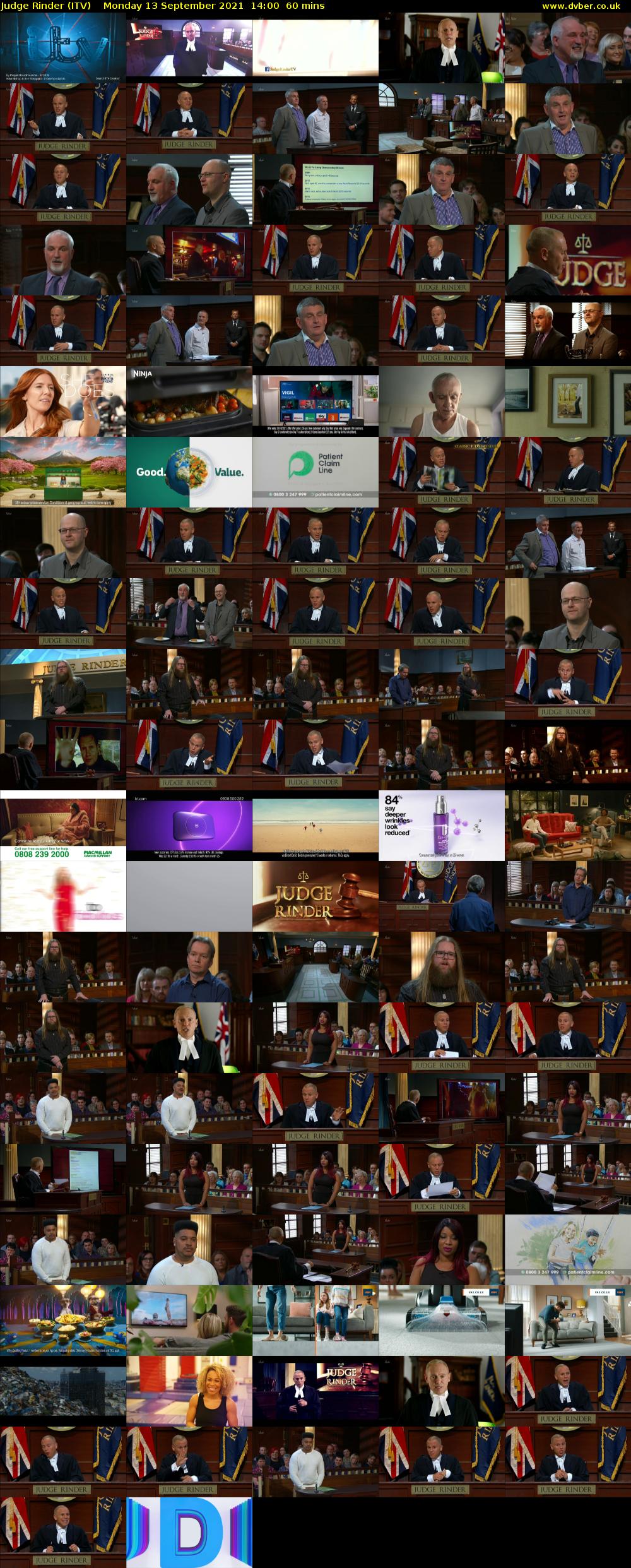 Judge Rinder (ITV) Monday 13 September 2021 14:00 - 15:00