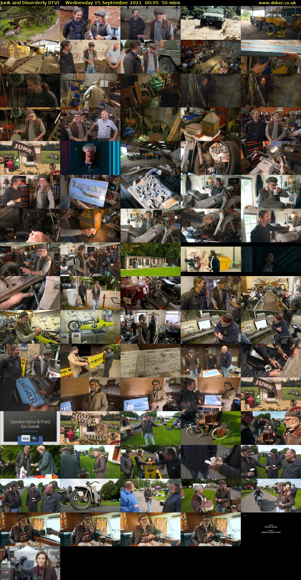 Junk and Disorderly (ITV) Wednesday 15 September 2021 00:05 - 00:55